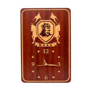 Wooden Wall Clock Rectangle